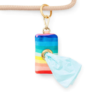 Over the Rainbow St. Patrick's Day Poop Bag Holder The Foggy Dog