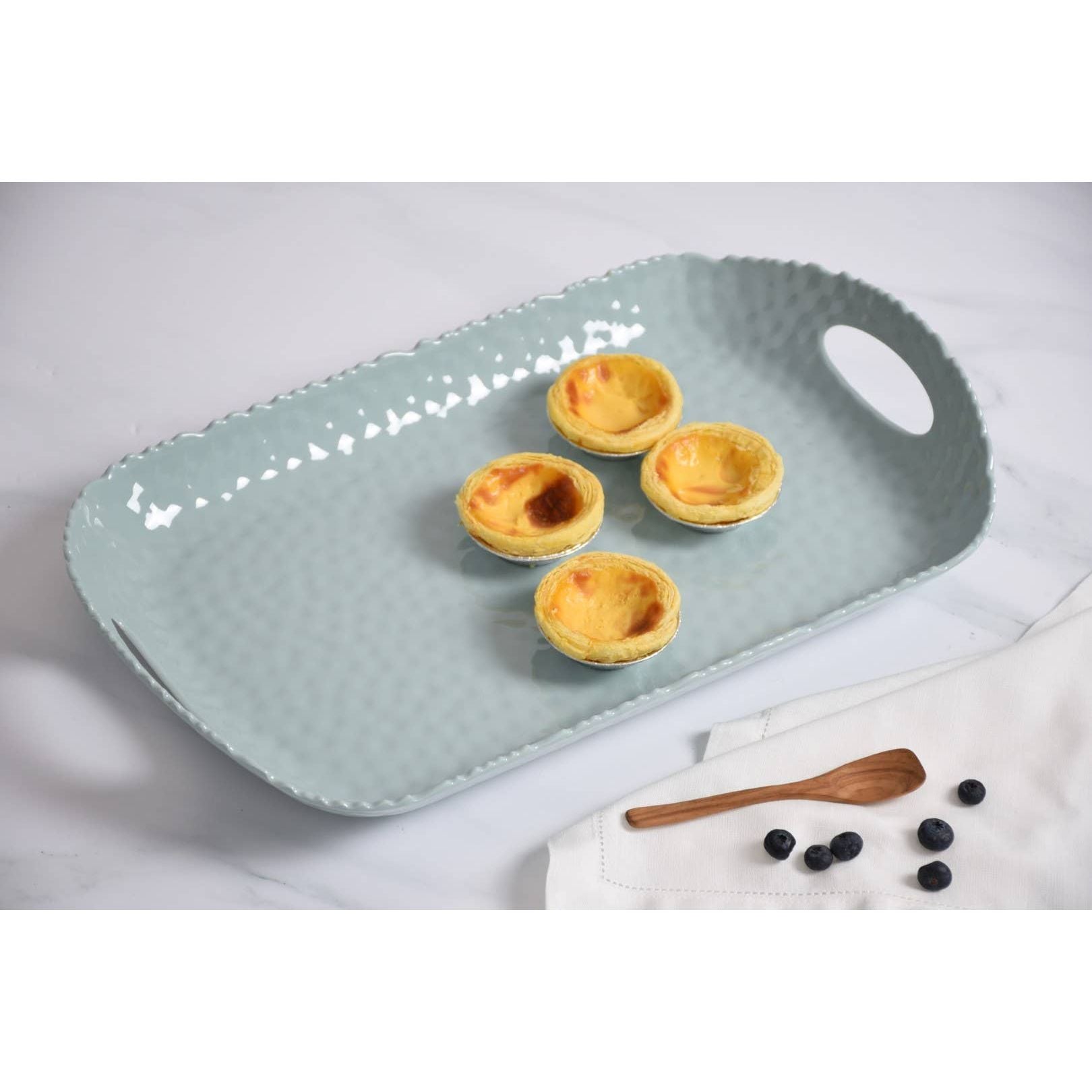 Rectangular Tray with Handles  Pampa Bay   