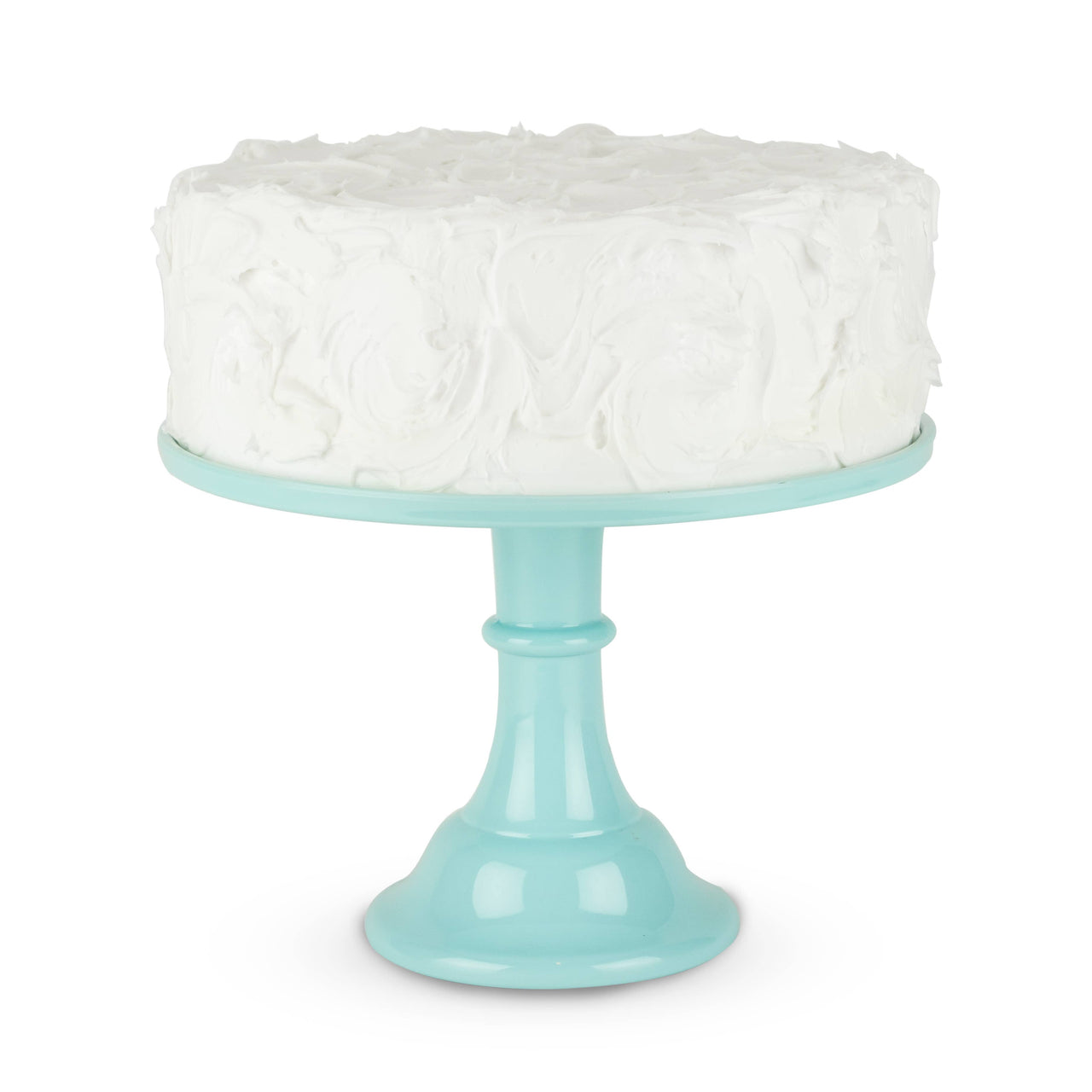 11.5" Collapsable Melamine Cake Stand - Mint Twine