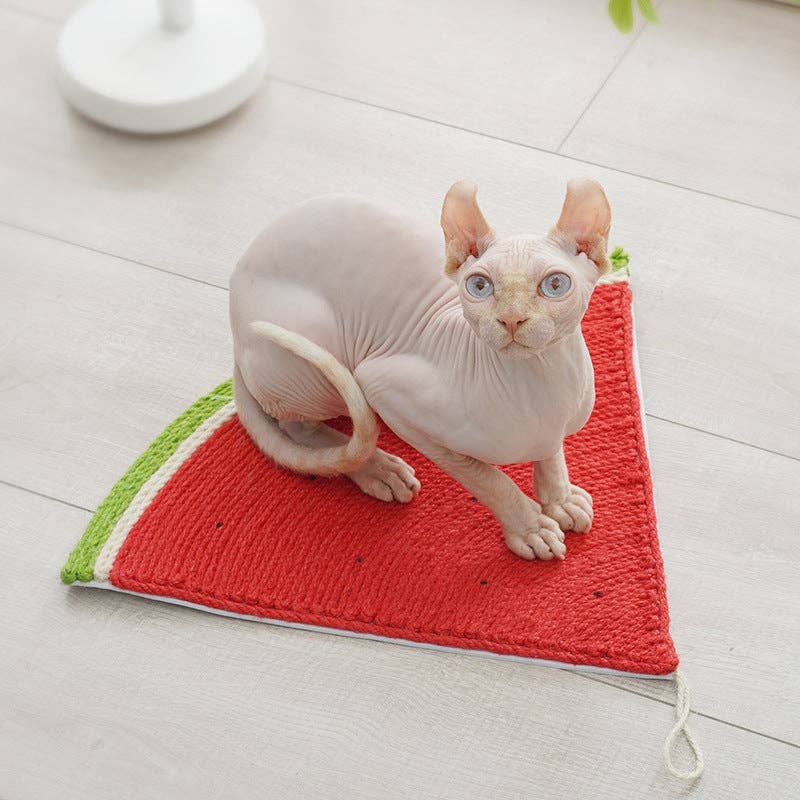 Cauli - Fruit Cat Scratcher Pad Cheerhunting Red