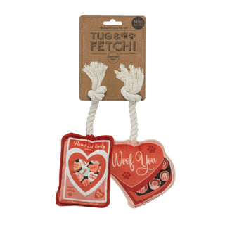 Mini Dog Toy Set | Valentine's Day Candy Speckle and Spot by Ore’ Originals