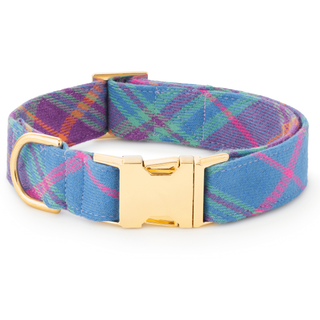 Piper Plaid Flannel Dog Collar The Foggy Dog