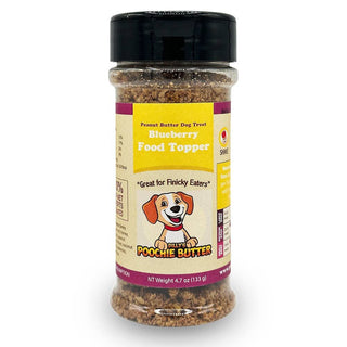 Dog Food Topper Blueberry flavor, all natural, 3.5oz container
