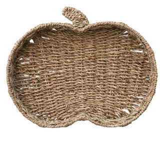 Decorative Hand-Woven Seagrass Pumpkin Shaped Containers Decorative Storage Creative Co-Op Large