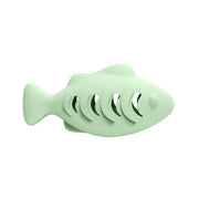 Moo - Dual-Sided Leaky Cat Food Toy - Fish Design Cheerhunting Green