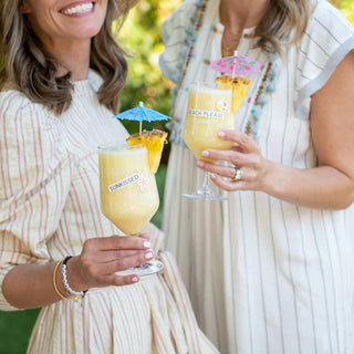 Beach Vibes Drink Markers  GlassTats   