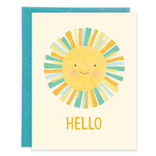 Blank Note Card - Hello Sun GINA B DESIGNS