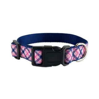 Preppy Plaid - Dog Collar Dog & Me Medium