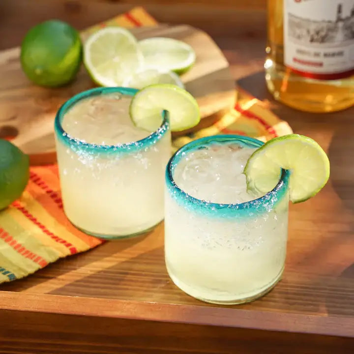 Segunda Vida Primavera Recycled Glass Tumblers - Set of 2 Twine