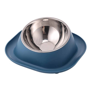 Pet Bowl,Stainless Steel Anti-Ant Leak-Proof_CWMM5085 Toby Supply (OS) 2 Blue