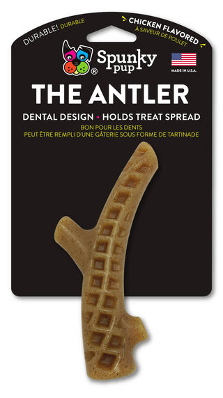Hard Chew Nylon Antlers - Made in the USA Spunky Pup The Antler - Deer
