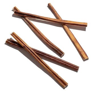 12-inch jumbo grass-fed beef bully sticks, set of 4 long dog chews