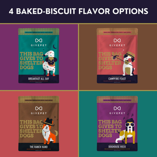 GivePet The Ranch Hand Baked Biscuit Treats