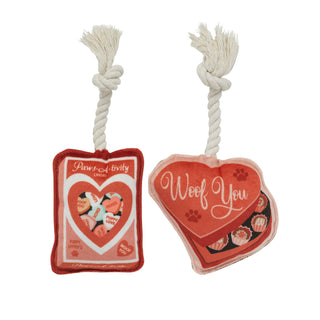 Mini Dog Toy Set | Valentine's Day Candy Speckle and Spot by Ore’ Originals