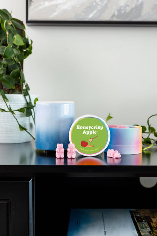 Honeycrisp Apple Wax Melts- Eco Tin (4 oz) Happy Wax