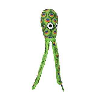 Tuffy Ocean Squid - Green, Durable, Tough, Squeaky Dog Toy Tuffy Dog Toys - VIP Products