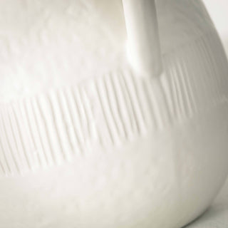 White Chiffon Stone Pitcher Sullivans Home Decor