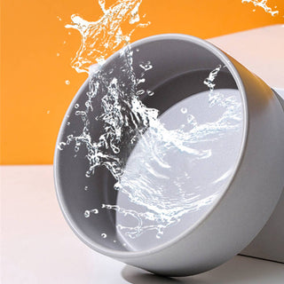 Raised Ceramic Pet Bowl Set with Wooden Stand_CWMM5939 Toby Supply