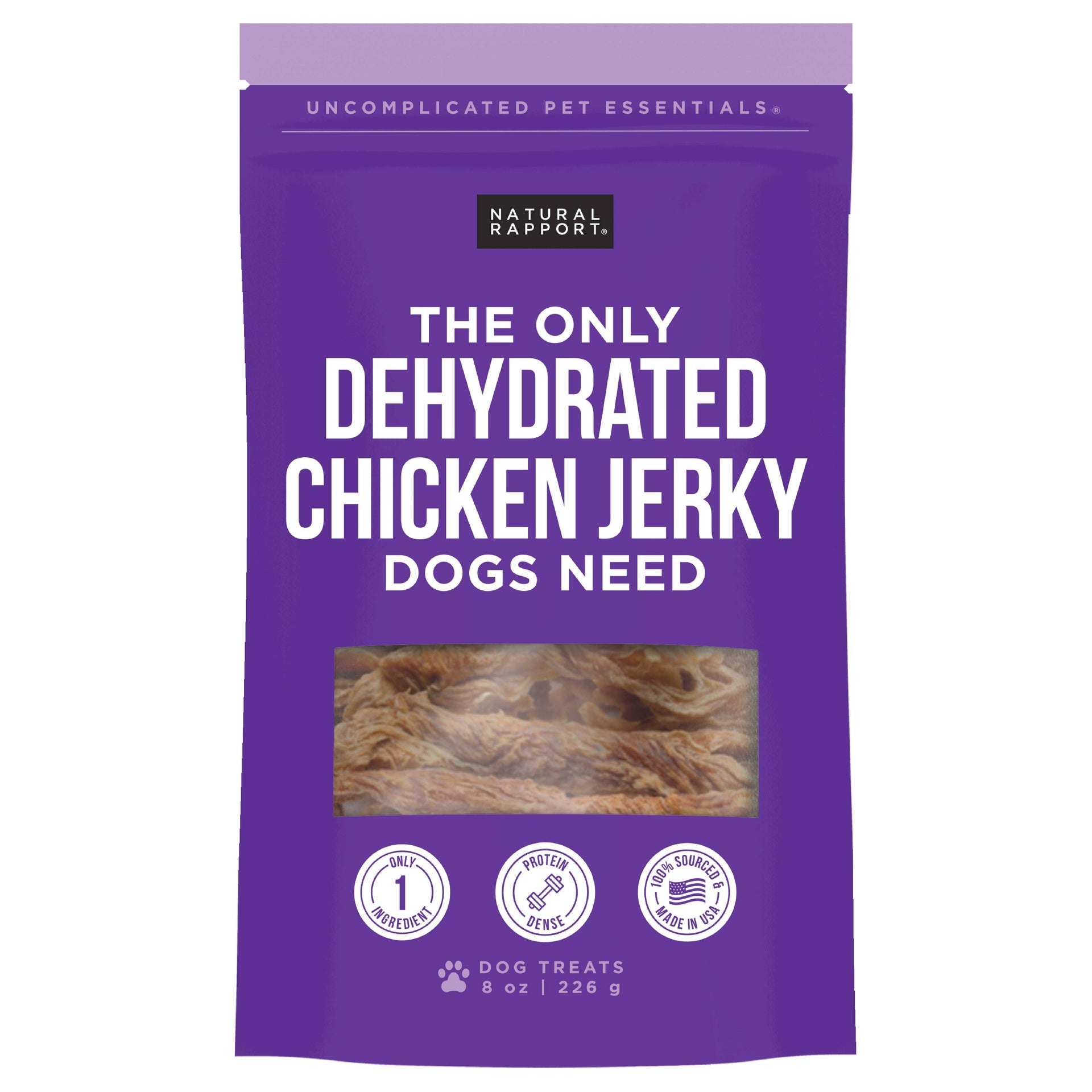 The Only Dehydrated Chicken Jerky Dogs Need Natural Rapport