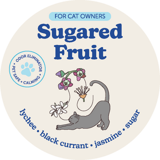 Sugared Fruit Pet Wax Melts for Cat Owners 4 oz Eco-Tin Happy Wax