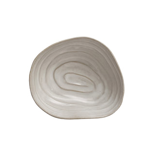 Stoneware Shell Bowl (Each One Will Vary) Bowl Creative Co-Op