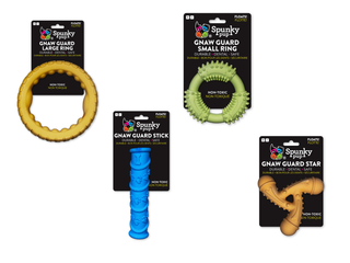 Gnaw Guard Foam Toys Spunky Pup