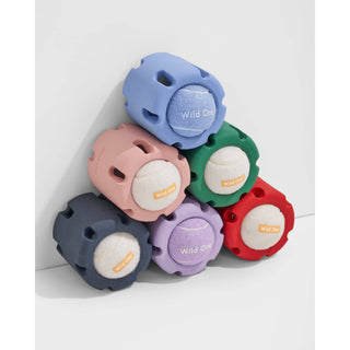 Tennis Tumble Interactive Dog Toy Wild One