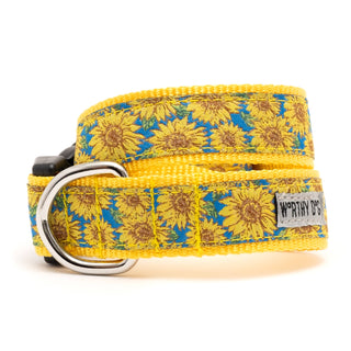 Sunflowers Collar Dapper The Worthy Dog