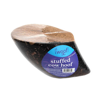 Bacon & Cheese Filled Cow Hoof | Hard Dog Chew