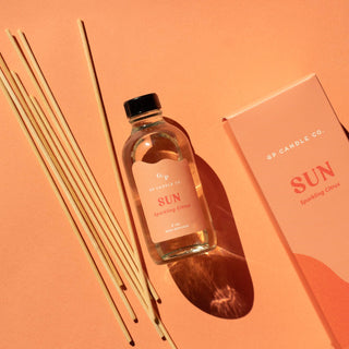 Sun 4 oz. Hue Reed Diffuser (Sparkling Citrus) GP Candle Co.