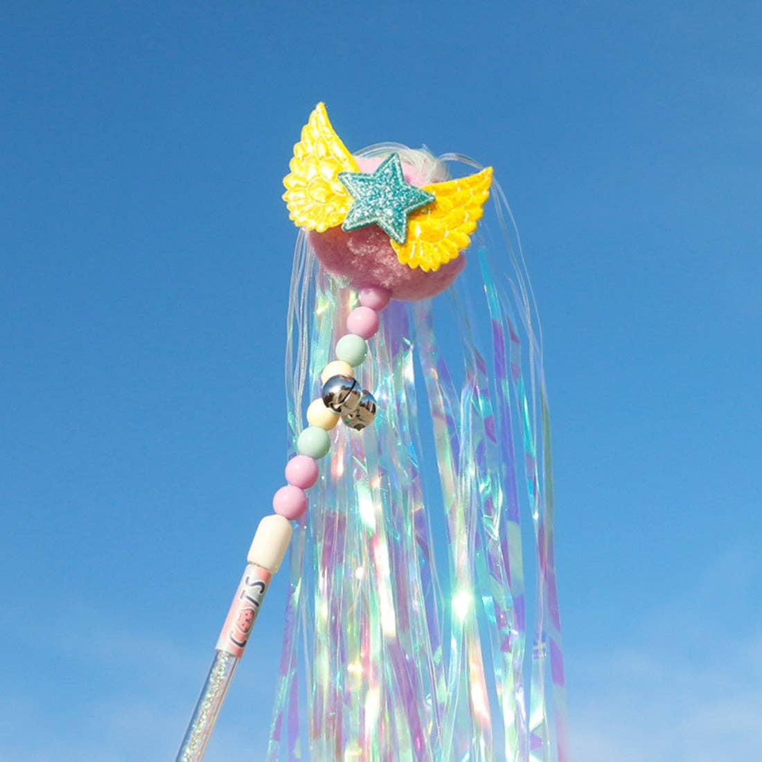 Moo - Tassel Wand Cat Toy Cheerhunting Purple