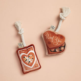 Mini Dog Toy Set | Valentine's Day Candy Speckle and Spot by Ore’ Originals