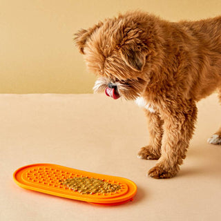 4oz Dog Calming Butter + Oval Lick Mat Poochie Butter
