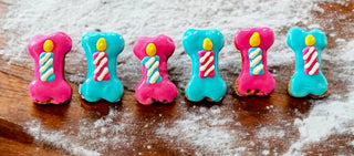 Mini Bone Candle dog treats YumYum4DOGS