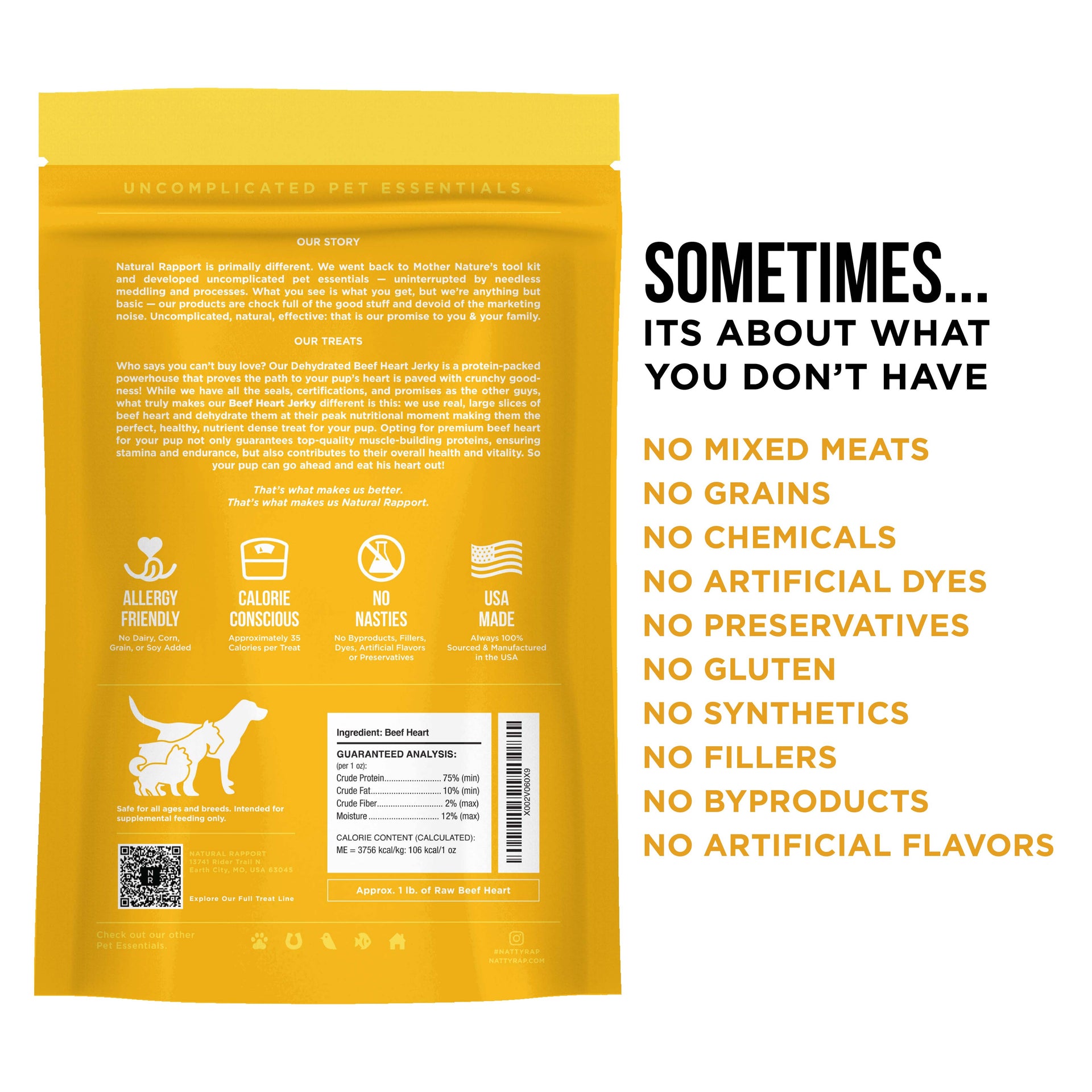 The Only Dehydrated Beef Heart Jerky Dogs Need Natural Rapport