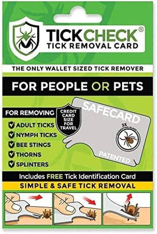 TickCheck Tick Remover Card TickCheck
