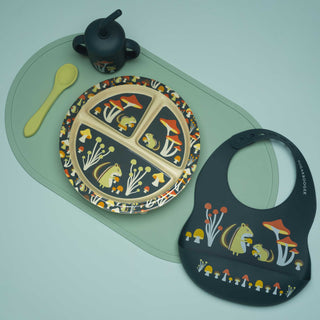Oval Silicone Placemat | Large Speckle and Spot by Ore’ Originals