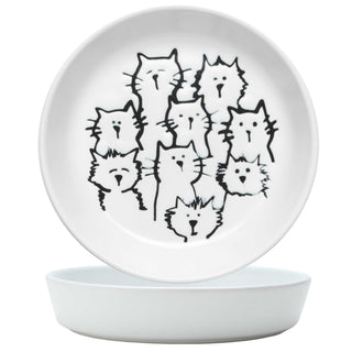Pet Bowl | Random Cats Speckle and Spot by Ore’ Originals