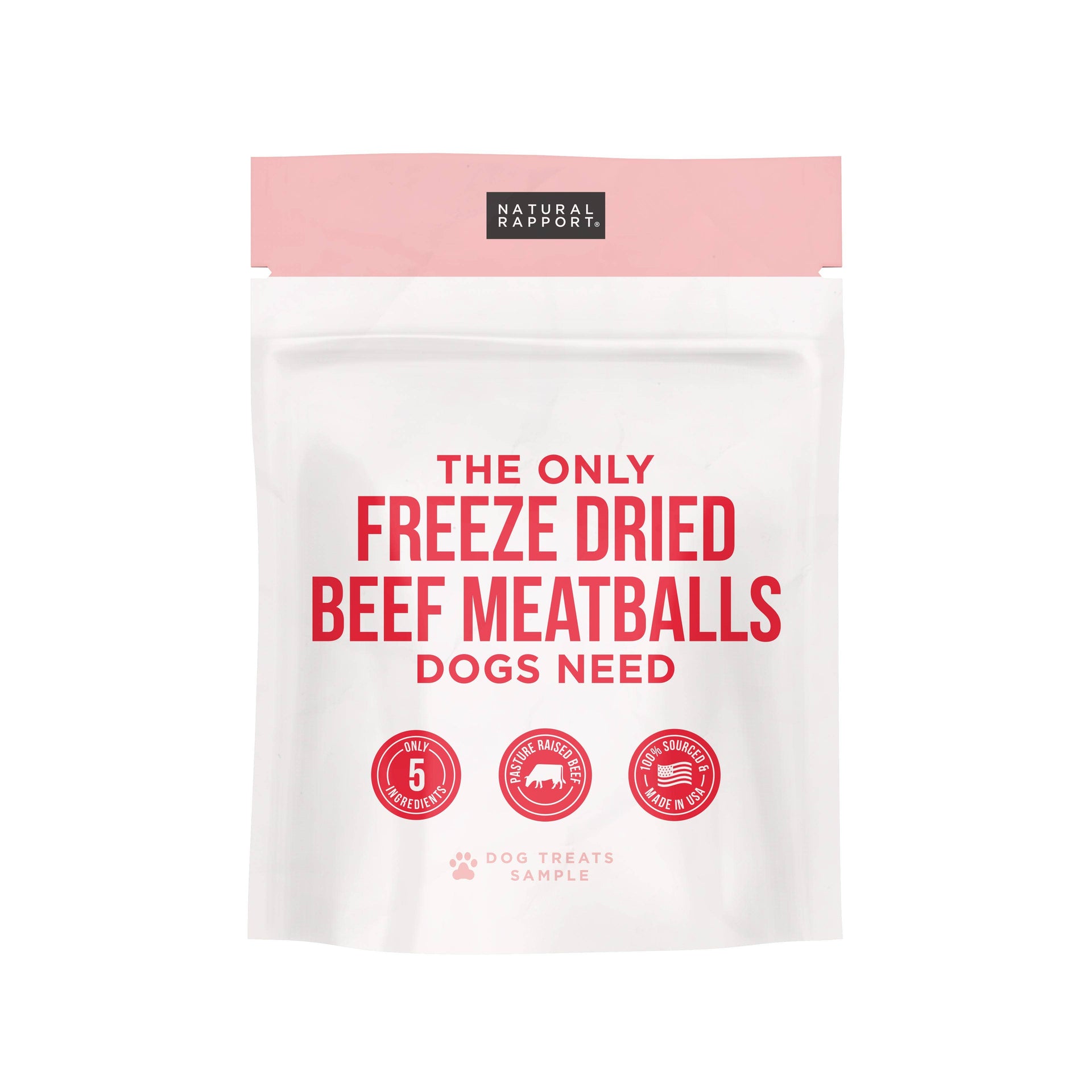 The Only Freeze Dried Beef Meatballs Dogs Need Natural Rapport