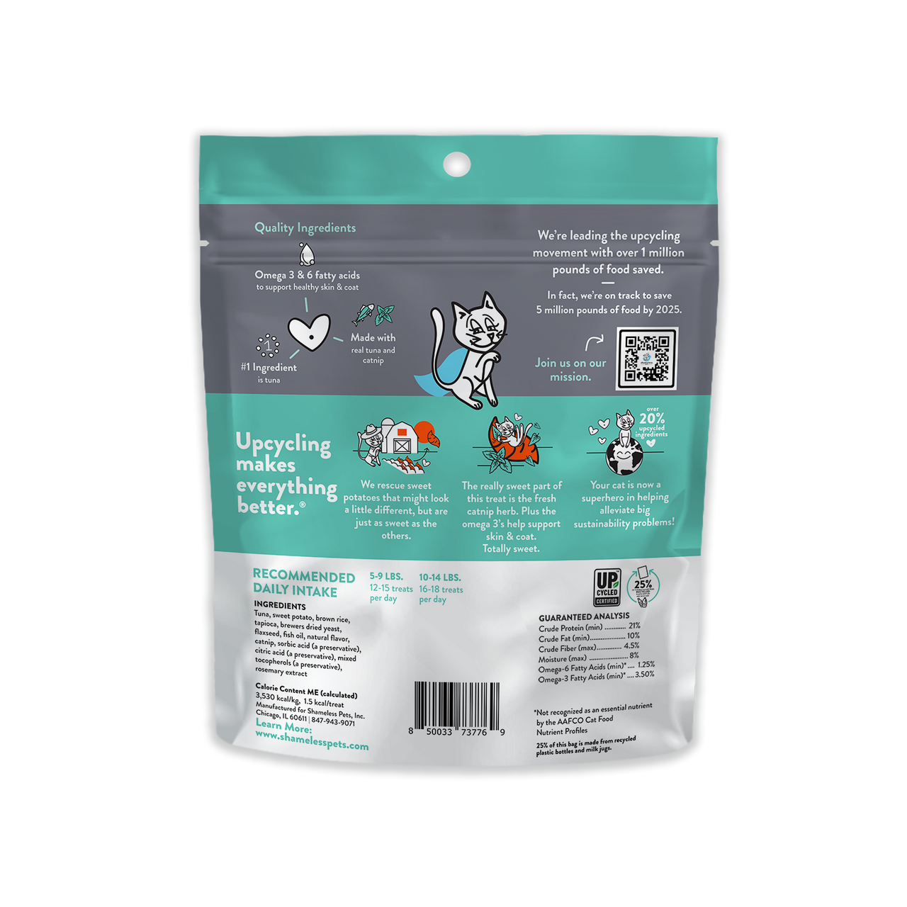 Fintastic Catnip Crunchy Cat Treats  Shameless Pets   