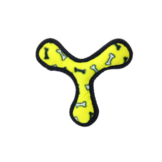 Tuffy Jr Boomerang - Yellow Bone, Durable, Squeaky Dog Toy Tuffy Dog Toys - VIP Products