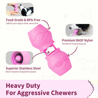 Chewise Bully Stick Holder - Pink Chewise Official