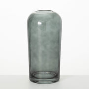Tall Smoky Glass Vase  Sullivans   
