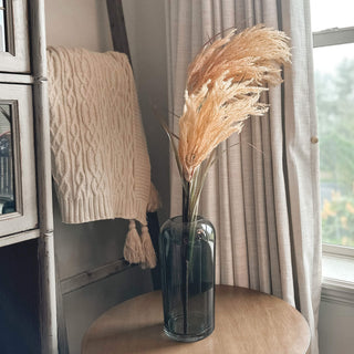 Tall Smoky Glass Vase Sullivans Home Decor