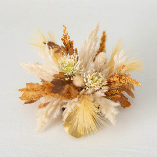 Mixed Foliage & Pampas Orb Sullivans Home Decor