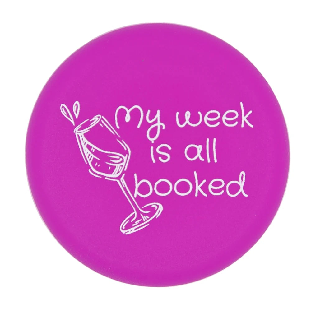 My Week is all Booked Wine Cap  Capabunga   