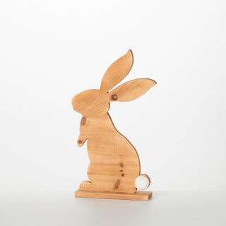 Wooden Rabbit Silhouette Sullivans