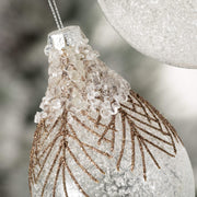 Pine Ornament Frosted  Sullivans   