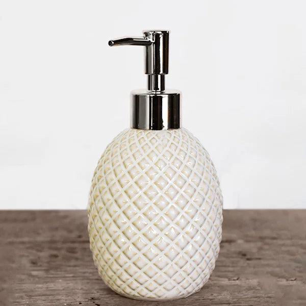 Crisscross Pattern Soap Pump  PD Home   