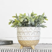 Two Tone Boho Planter  PD Home   